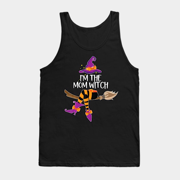 Im He Mom Witch  Halloween Matching Group Costume Tank Top by crowominousnigerian 